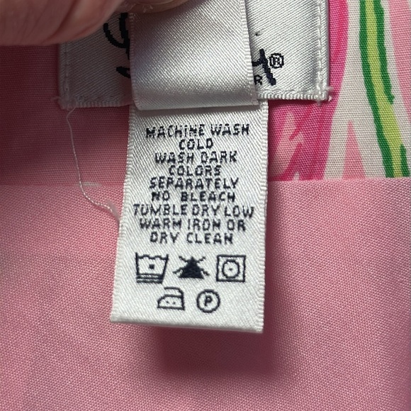 Lilly Pulitzer Ingrid Skirt in Pulitzers Prize, Pleated Eyelet Women’s Size 10 - Picture 11 of 12